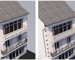 Réalisation plans de relevés de l’existant, Port du Croisic.
